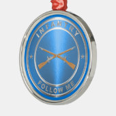 INFANTRY VETERAN METALEN ORNAMENT (Links)