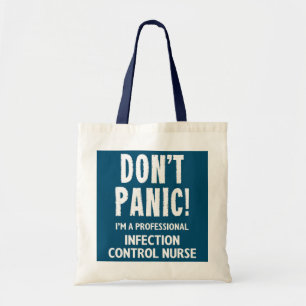 Infectie-controle verpleegster tote bag