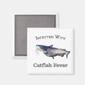 Infectie met katviskoorts magneet (Voorkant / Achterkant)