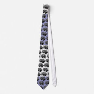 Inferior Berzerko Gyrus - Lavender Blue White Stropdas