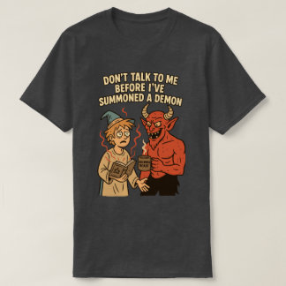 Infernal Roast Funny Coffee D & D T-shirt