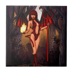 Infernal Temptress Tegeltje