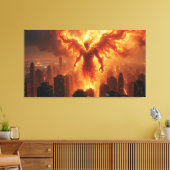 Infernal Titan Canvas Afdruk (Insitu (Woonkamer))