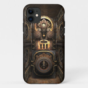 Infernale Steampunk Contraptie iPhone 11 Hoesje