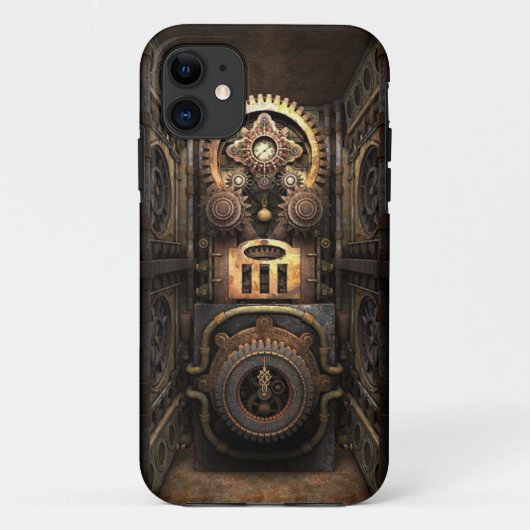 Infernale Steampunk Contraptie Case-Mate iPhone Case (Achterkant)