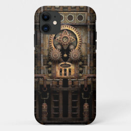Infernale steampunkmachine iPhone 11 hoesje