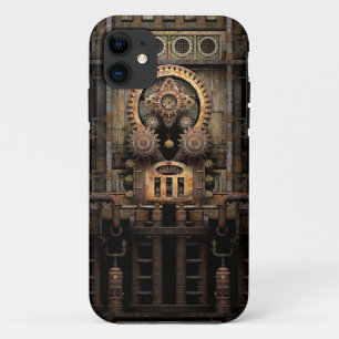 Infernale steampunkmachine iPhone 11 hoesje