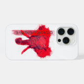 Inferno Elephant  iPhone Hoesje (Achterkant horizontaal)