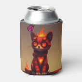 Inferno-Kat Blikjeskoeler (Blikje Voorkant)