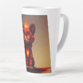 Inferno-Kat Latte Mok (Rechterhoek)