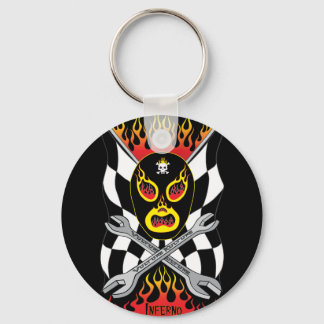 Inferno Luchador Mexican Wrestler Sleutelhanger
