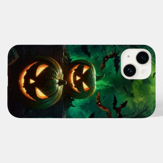 Inferno Pumpkin Case-Mate iPhone Case (Achterkant (horizontaal))