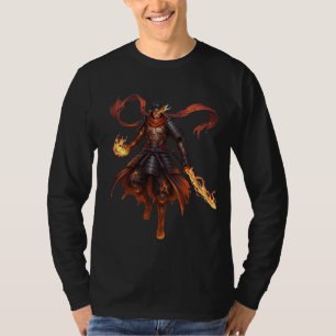 Inferno Ronin Flame Warrior Shirt