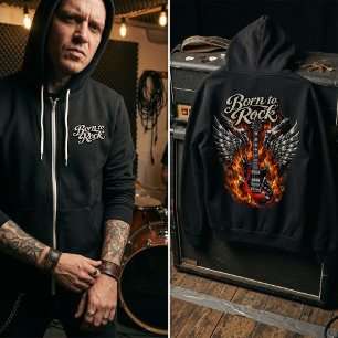 Inferno Soul: Geboren om Gothic Noir te rocken Hoodie