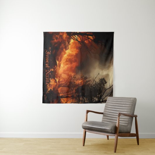 Inferno Wandkleed (In Situ (horizontaal))