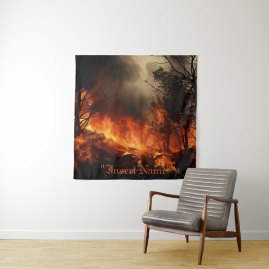 Inferno Wandkleed (In situ)