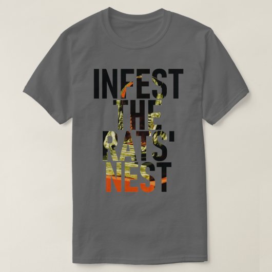 Infest The Rats Nest T-shirt (Design voorkant)