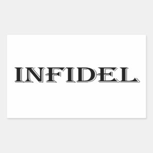 Infidel Rechthoekige Sticker