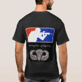 infiele vleugels t-shirt (Achterkant)