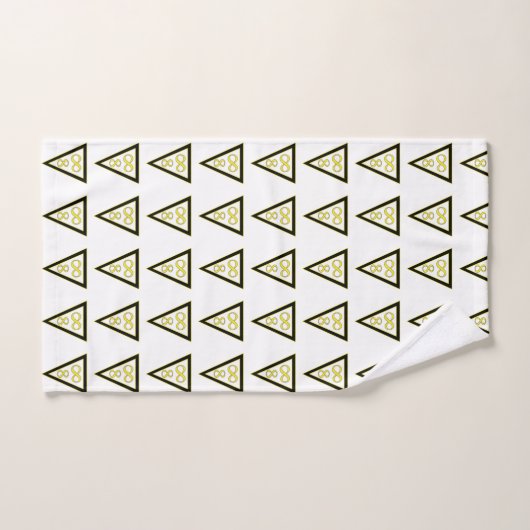 Infieniteit 8 badhanddoekset bad handdoek (Handdoek)