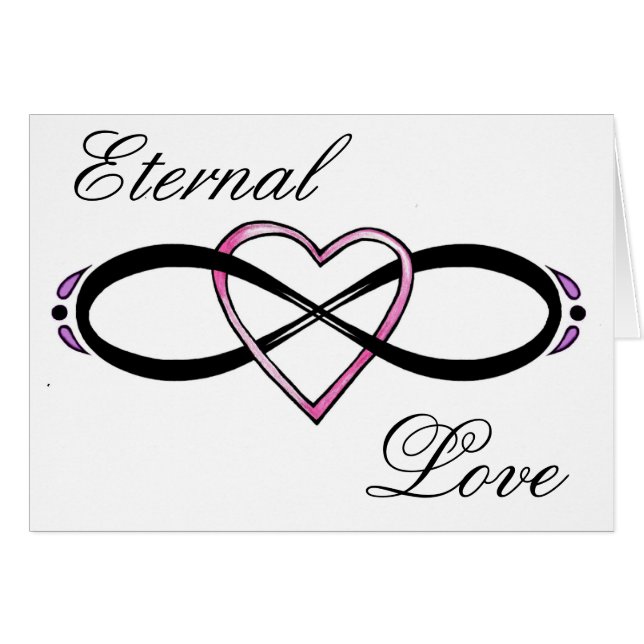 Infinate Love design (Voorkant Horizontaal)