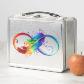 Infineensymbool met regenboogvanger (In situ)