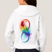 Infineensymbool met regenboogvanger (Achterkant)