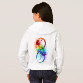 Infineensymbool met regenboogvanger (Achterkant volledig)