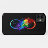 Infineensymbool met regenboogvanger Case-Mate iPhone case (Achterkant (horizontaal))
