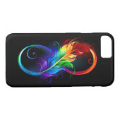 Infineensymbool met regenboogvanger Case-Mate iPhone case (Achterkant (Horizontaal))