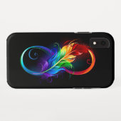 Infineensymbool met regenboogvanger Case-Mate iPhone case (Achterkant (horizontaal))
