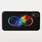 Infineensymbool met regenboogvanger Case-Mate iPhone case (Achterkant (horizontaal))