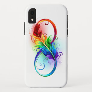 Infineensymbool met regenboogvanger iPhone XR hoesje