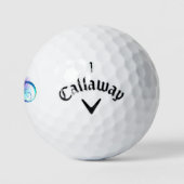 Infineensymbool met regenboogvanger golfballen (Logo)