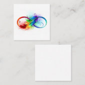 Infineensymbool met regenboogvanger kortingskaartje (Voorkant / Achterkant)