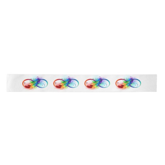 Infineensymbool met regenboogvanger lint (Voorkant)