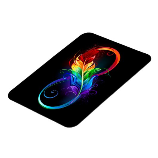 Infineensymbool met regenboogvanger magneet (Linkerzijde)