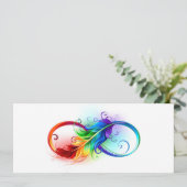 Infineensymbool met regenboogvanger menu (Staand voorkant)