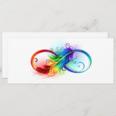 Infineensymbool met regenboogvanger menu (Voorkant / Achterkant)