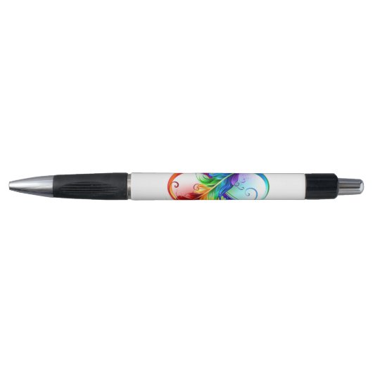 Infineensymbool met regenboogvanger pen (Voorkant)