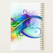 Infineensymbool met regenboogvanger planner (Achterkant)
