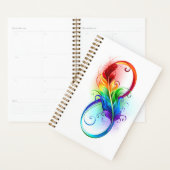 Infineensymbool met regenboogvanger planner (Display)