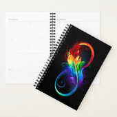 Infineensymbool met regenboogvanger planner (Display)