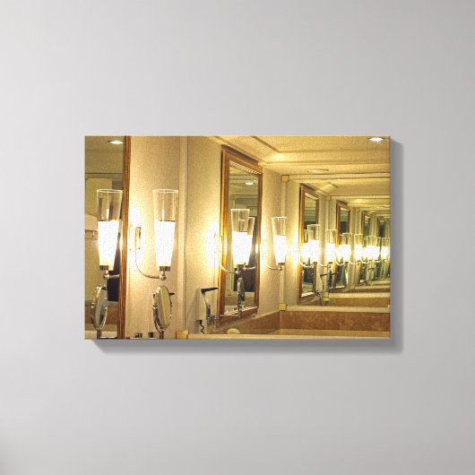 Infineespiraal Canvas Afdruk (Voorkant)