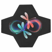 Infini avec libellules lumineuses (Plat)