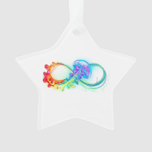 Infini avec méduse arc-en-ciel