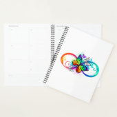 Infini brillant avec papillon arc-en-ciel (Devant avec enveloppe)