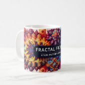 Infini complexe Mandelbrot Mug (Devant gauche)