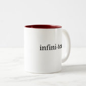 Infini-Tea-Mok Tweekleurige Koffiemok (Voorkant rechts)