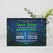 INFINI VIDEO JEU Bar Mitzvah Invitation (Debout devant)